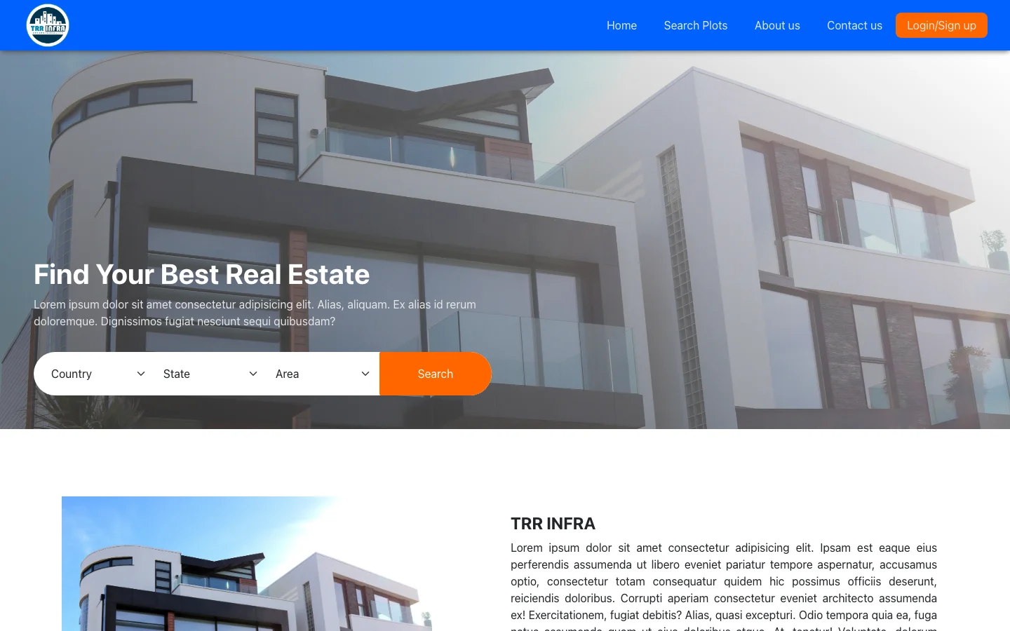 Screenshot of TRR Infra & Developers